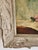 Mid Century Floral Still Life Oil Painting in Period Carved Frame For Sale - Image 12 of 16