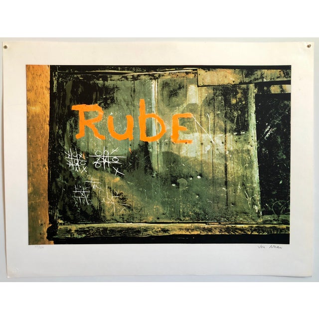 1970s Jon Naar, Graffiti Art Photograph Silkscreen Print Wall New York City 1970s Pop Art, 1974 For Sale - Image 5 of 5