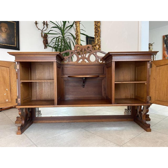 Art Nouveau Attachment Replacement Dispenser Wall Shelf, 1890s For Sale - Image 3 of 10