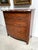 Louis XIV Style Commode with Rosewood Marquetry Décor and Red Griotte Marble For Sale - Image 9 of 12