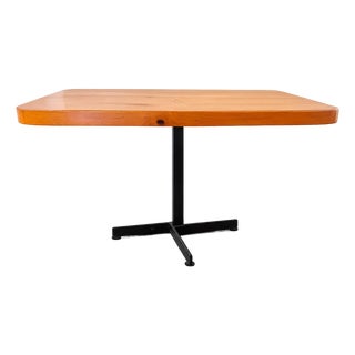 Vintage "Les Arcs" Table Attributed to Charlotte Perriand For Sale