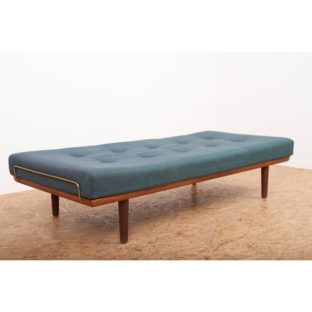 Vintage Daybed with Teak Frame by Hans J. Wegner for Getama, 1956 For Sale - Image 5 of 10
