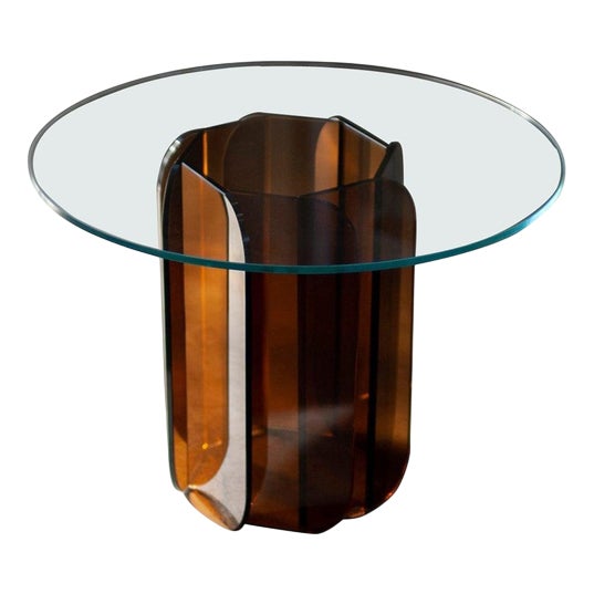 Danse 68 Bronze Coffee Table by Vuun Italia For Sale
