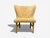 Mid-Century Modern Erik Bertil Karlén, Rare Easy Chair, Beech, Shearling, Sweden, 1940s For Sale - Image 3 of 8