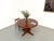 Brutalist Round Table in Oak, 1960s For Sale - Image 18 of 18