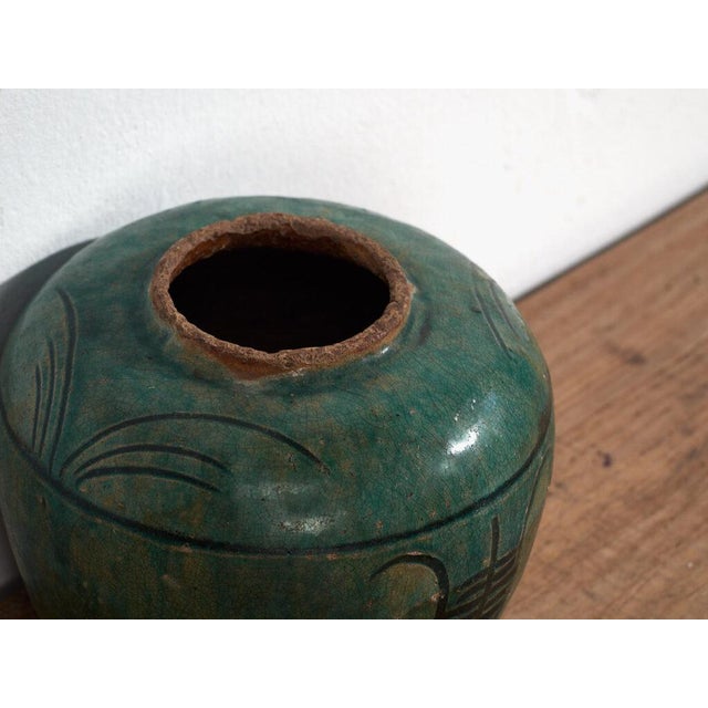 Antique Chinese Ceramic Vase For Sale - Image 3 of 8