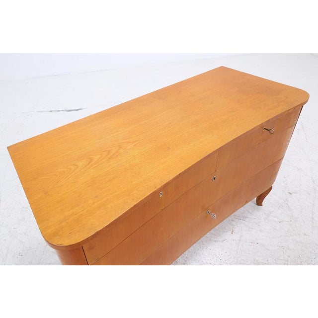 Brown Vintage Chest of Drawers in Wood, 1960s For Sale - Image 8 of 15