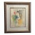 Itzchak Tarkay – Study for Clara No. 11 (1996), Original Watercolor, Framed For Sale