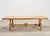 19th C. Spanish Baroque Bleached Oak Farmhouse Dining Table For Sale - Image 18 of 18