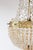 French Chandelier in Bronze and Crystals, 1950 For Sale - Image 4 of 7