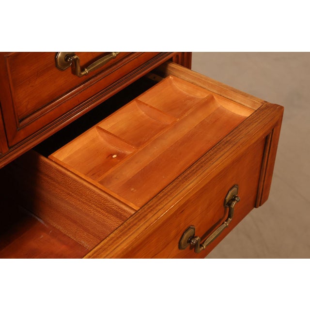 Kindel French Directoire Style Fruitwood High Chest For Sale - Image 12 of 18