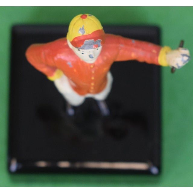 Mid 20th Century Mid 20th Century The "21 Club" Jockey Paperweight For Sale - Image 5 of 6