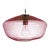 Galaxy Pendant Light from the Fizz Collection in Rose Quartz For Sale