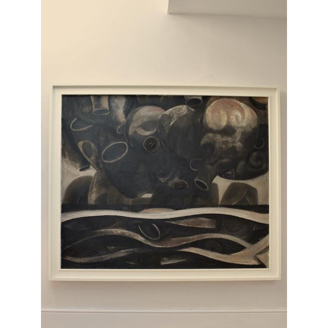 Norman Adams RA, The Flood, Oil on Canvas, 1961 For Sale - Image 16 of 16