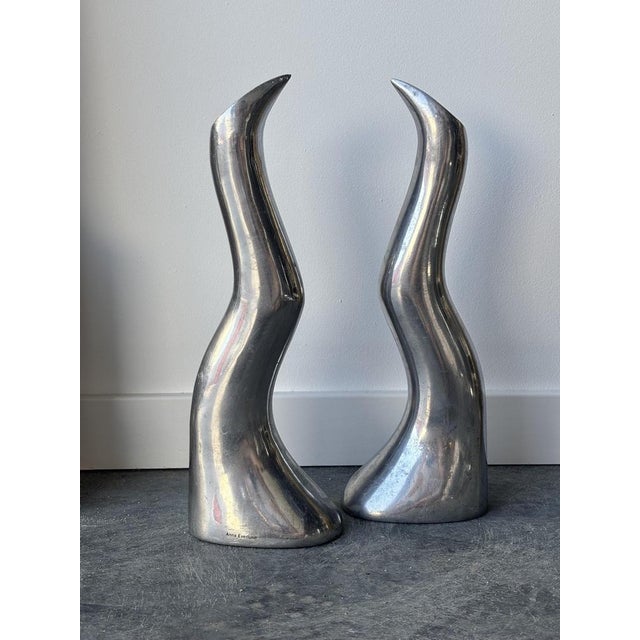 Anatomi Sculptural Candlesticks by Anna Efverlund for Ikea, 1992, Set of 2 For Sale - Image 6 of 6