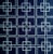 Textile Free Spirit Vicki Payne Safy-010 Blue Chinoiserie Chippendale Fretwork Lattice Trellis Cotton Fabric- 6.8 Yards For Sale - Image 7 of 7