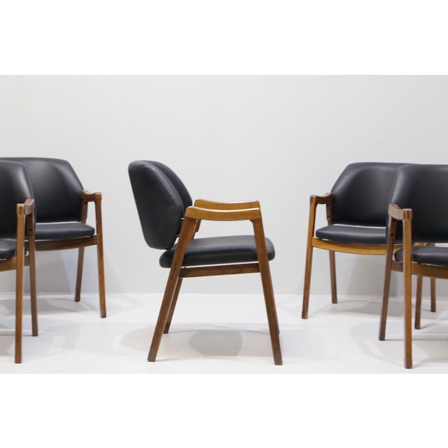 Armchairs by Ico Parisi for Fratelli Reguitti, Italy, 1959, Set of 6 For Sale - Image 16 of 18