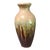 Mid-Century Modern Style Ceramic Drip Glazed Earth Tone Vase For Sale