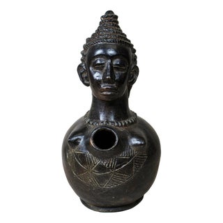 Mangbetu Bust Vase For Sale