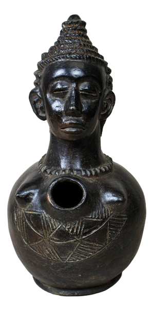 Mangbetu Bust Vase
