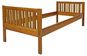 Mid-Century Italian Modern Califfo Bed attributed to Ettore Sottsass for Poltronova, 1960s