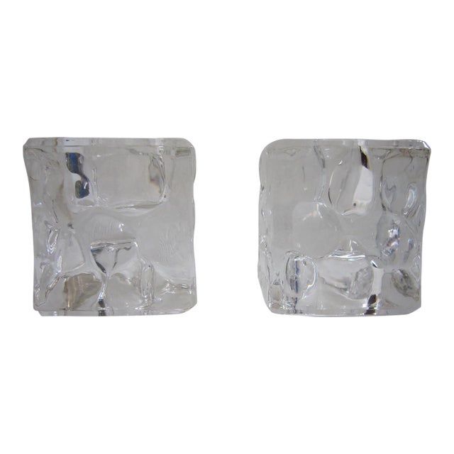 Vintage Honey Comb Candlesticks, Pair For Sale