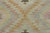 Mid 20th Century Vintage Turkish Kilim Rug-5′8″ × 10′ For Sale - Image 6 of 13
