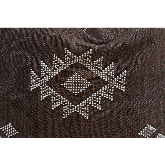 Sahara Silk Rug Pillow For Sale - Image 4 of 8