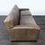 Animal Skin Mitchell Gold 3-Seat Brown Leather Sofa For Sale - Image 7 of 14