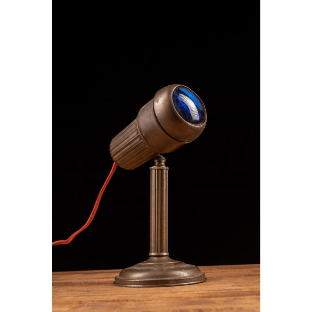 Vintage 1920s Art Deco Convex Eye Spotlight Chairish