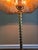 Mid 20th Century Vintage Twisted Brass and Marble Table Lamp For Sale - Image 5 of 10