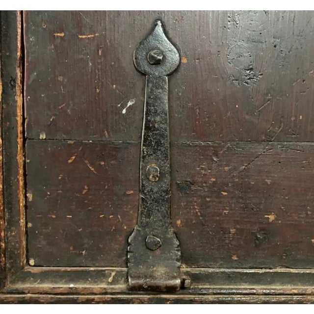 Wood 17th Century Antique Spanish Tavern Bench For Sale - Image 7 of 7