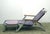 Very rare deck chair from the Transatlantico Michelangelo produced by Cantieri Ansaldo in Genoa in 1965. Tubular aluminum...