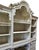 Habersham Grand European Style Distressed Cassic White Hutch, Attributed For Sale - Image 11 of 17