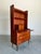 1960s Mid Century Danish Teak Secretary Desk Bookcase For Sale - Image 5 of 11
