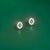 Natural Emerald Diamond Earrings 14k White Gold 2.4 TCW Certified For Sale - Image 11 of 12