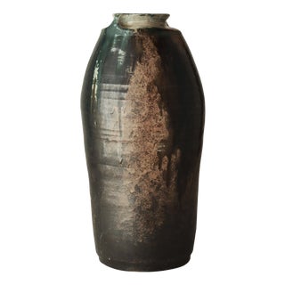 Scandinavian Modern Stoneware Floor Vase by Chris Moes, Denmark, 1966 For Sale