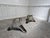 Sculpture Materials Wood-Effect Concrete Planters, 1950s, Set of 2 For Sale - Image 7 of 7