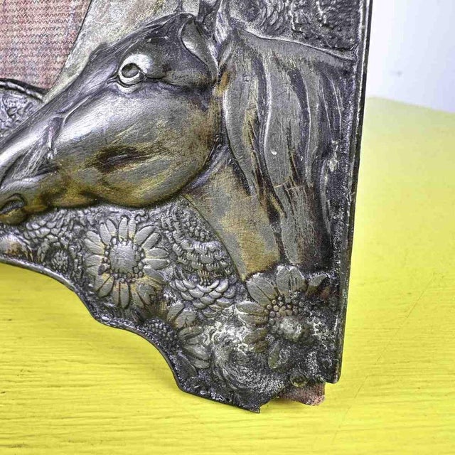 Art Nouveau Photo Frame in Bronze, 1900s For Sale - Image 6 of 10