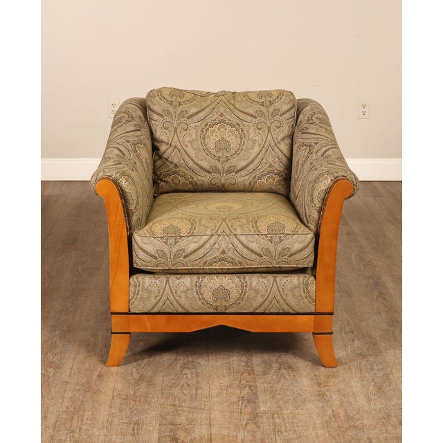 High Quality American Made Upholstered Arm Chair By Sherrill Furniture. This Well Proportioned Accent Chair Features A...