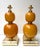 Contemporary Pair of Brass and Orange Murano Glass Bulbs Lamps, Italy For Sale - Image 9 of 13