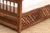 Brown Reclaimed Moroccan Club Daybed Sofa For Sale - Image 8 of 12