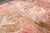 1970s Vintage Handmade Wool Cotton Pink Area Rug For Sale - Image 4 of 11
