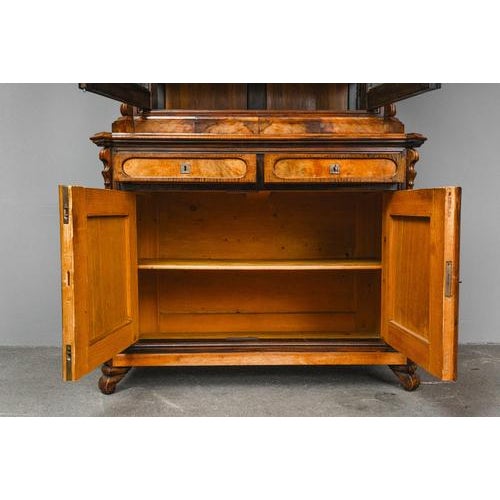 Biedermeier Display Cabinet, 1850s For Sale - Image 13 of 18