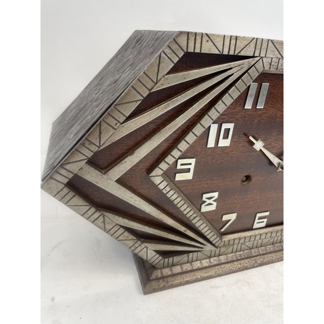 Vintage Art Deco Clock, 1920s For Sale - Image 15 of 16
