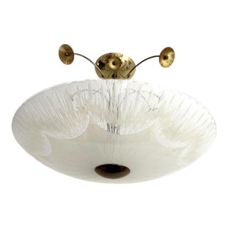 1960s Starburst Umbrella Ceiling Chandelier For Sale