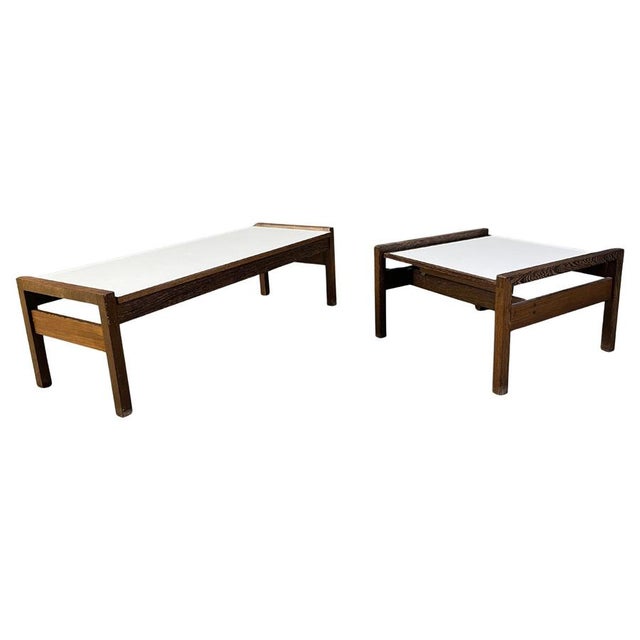 Belgian Coffee Tables in Wenge by Beaufort, 1960s, Set of 2 For Sale - Image 13 of 13