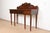 Victorian Ralph Lauren British Colonial Carved Mahogany Sideboard Buffet or Console Table For Sale - Image 3 of 12