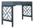 Chippendale Writing Desk - Regatta Blue For Sale