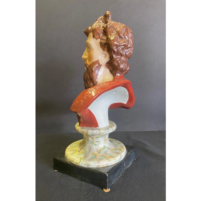 Staffordshire Bust of Pluto Circa 1820 For Sale In West Palm - Image 6 of 11
